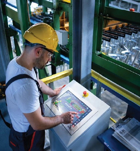 Shrinath smart plant automation PLC control systems and SCADA monitoring dashboard